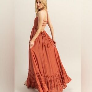 Backless Maxi Dress